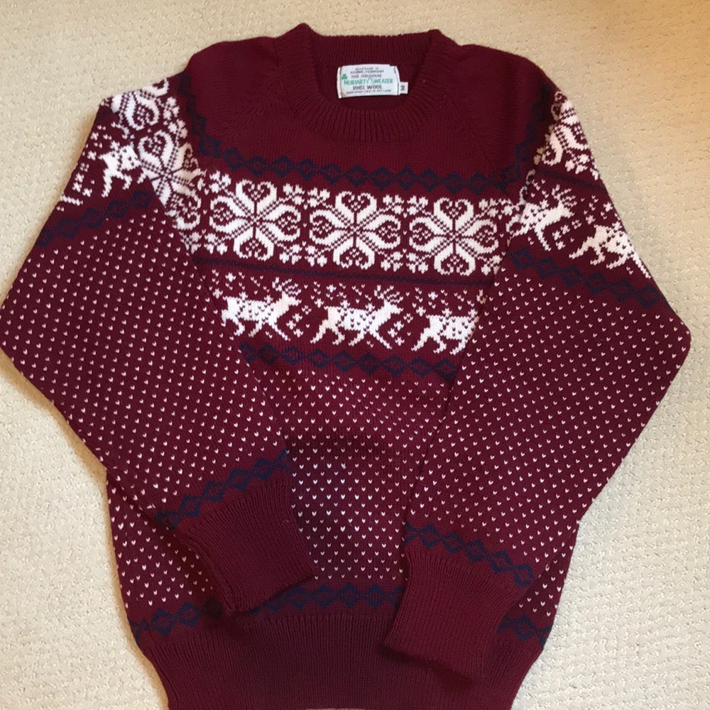 The Original Moriarty Sweater 100% Wool.